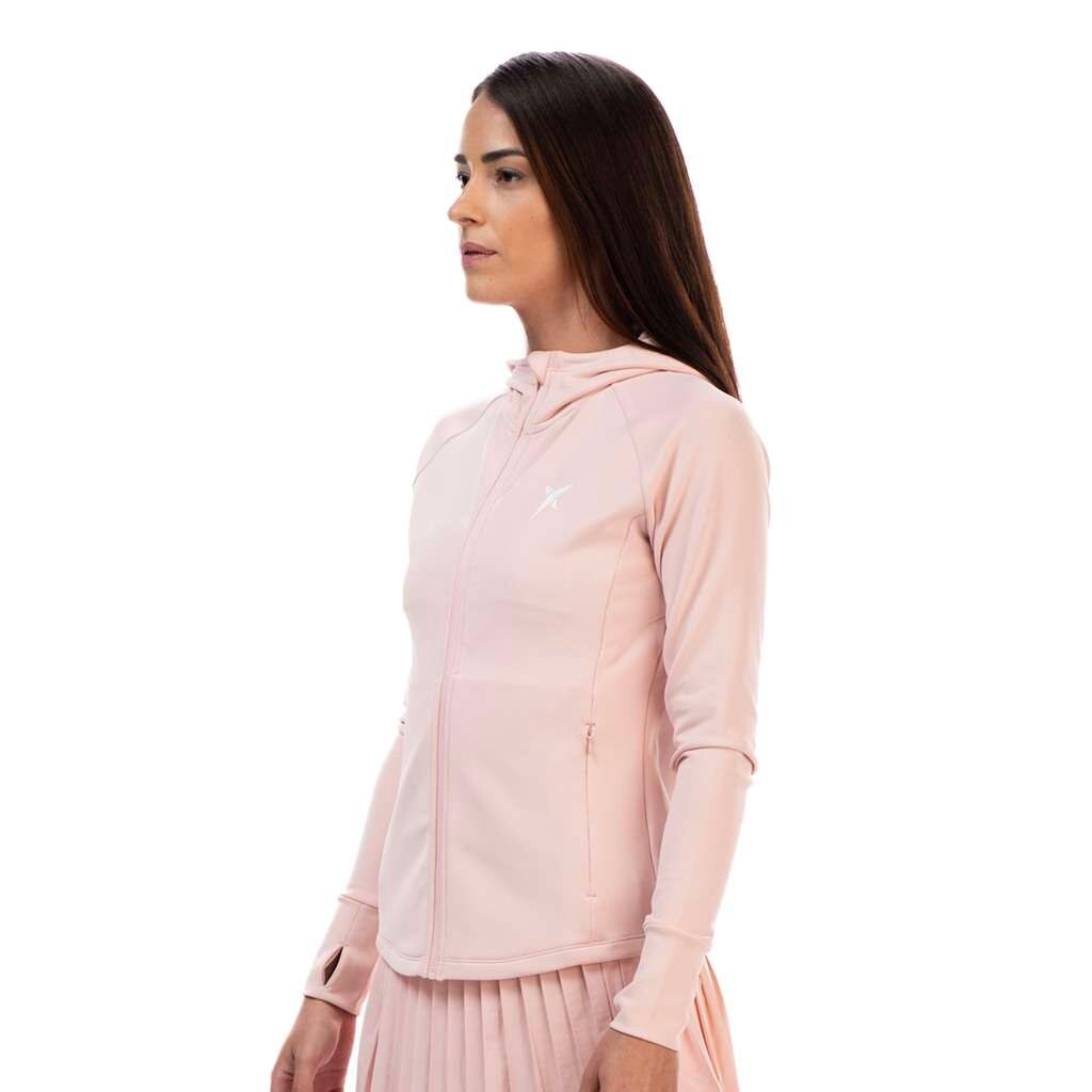 Chaqueta de pádel mujer Perla Drop Shot - Rosa Rosa-3