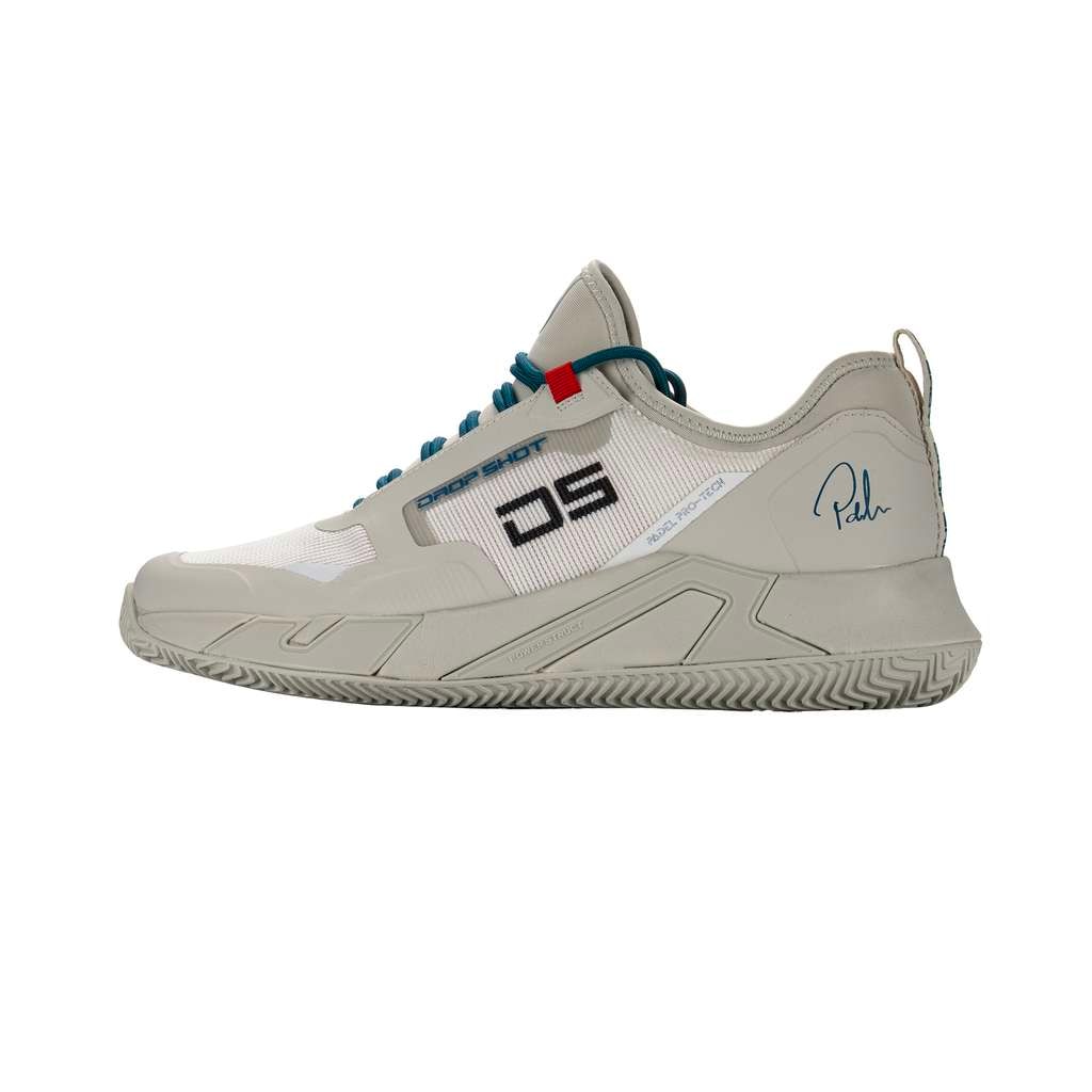 Zapatilla de pádel de hombre Egan - LIMA Drop Shot - Gris Gris-4