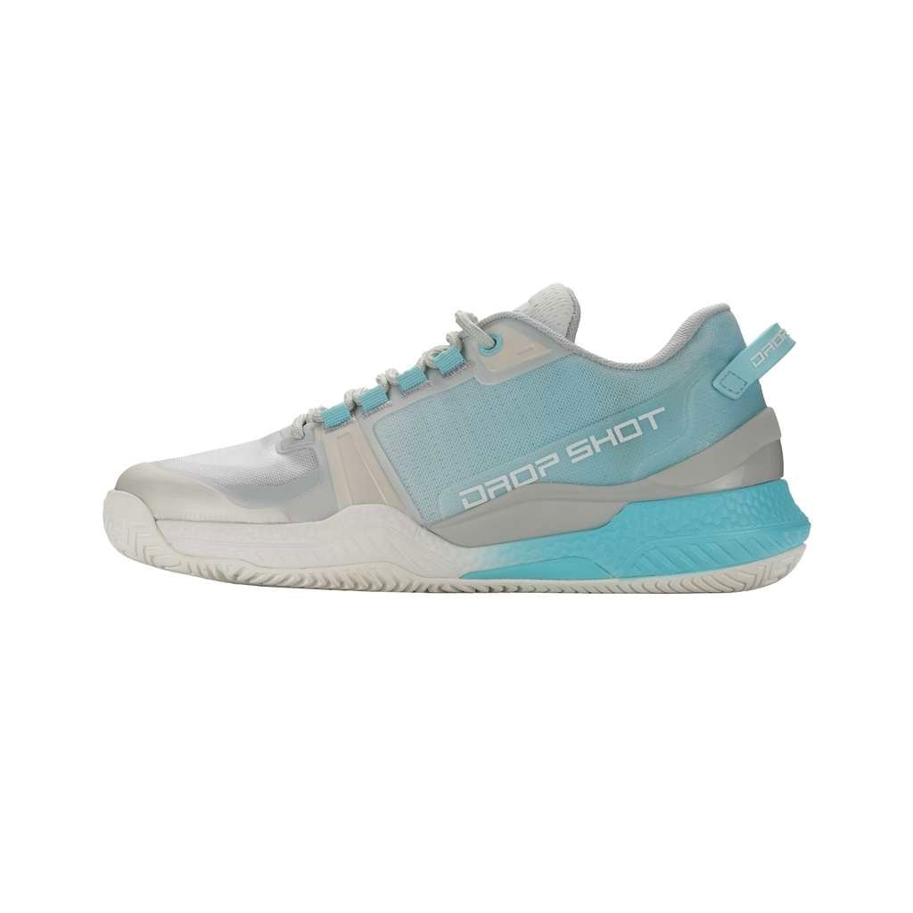 Zapatilla de pádel de mujer Opalo Drop Shot - Azul claro Azul claro-4
