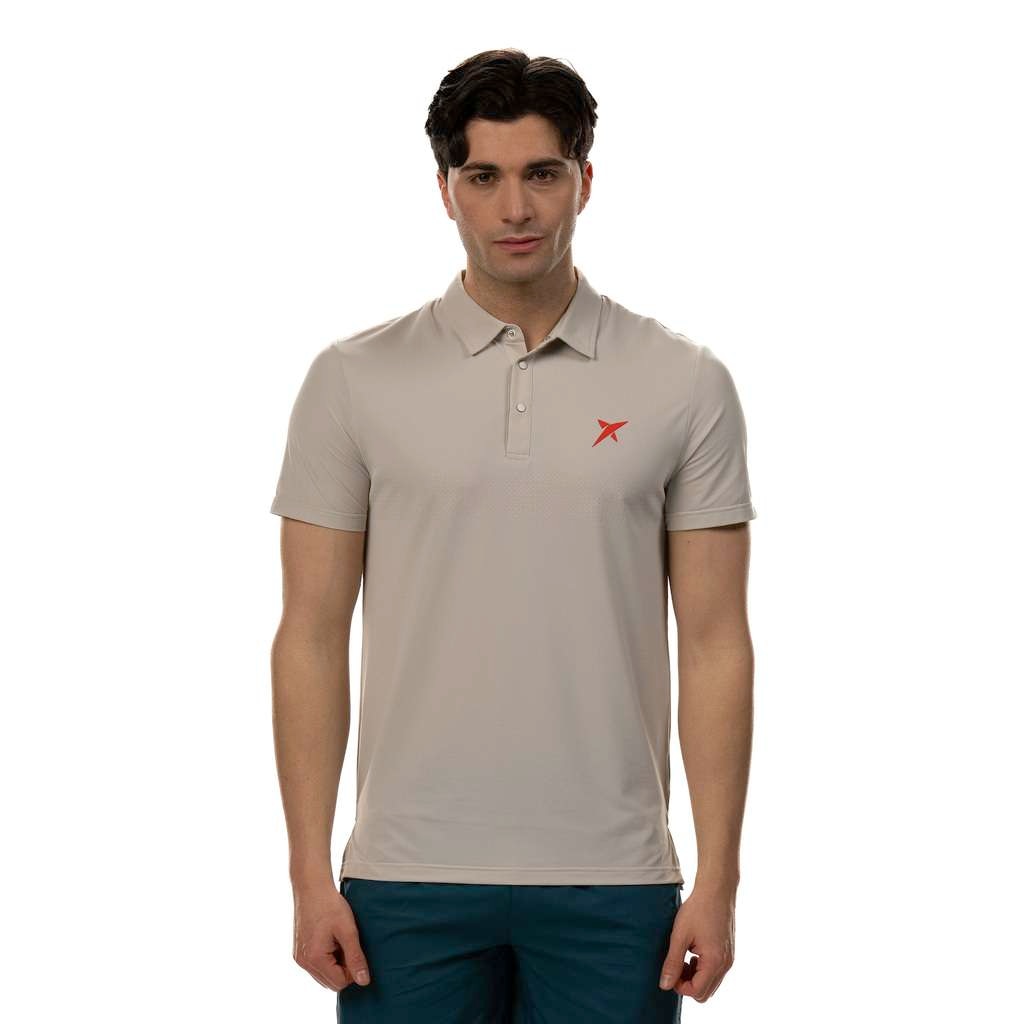Imagen 0 de Polo de pádel hombre Egan Drop Shot Natural