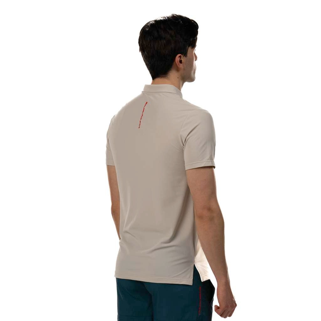 Imagen 2 de Polo de pádel hombre Egan Drop Shot - Natural Natural