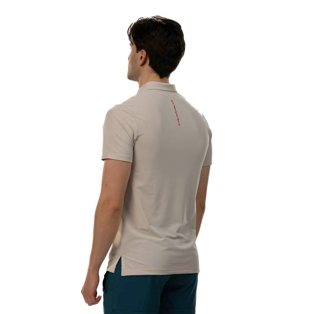 Imagen 3 de Polo de pádel hombre Egan Drop Shot - Natural Natural