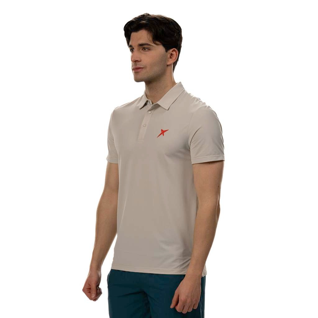 Imagen 4 de Polo de pádel hombre Egan Drop Shot - Natural Natural