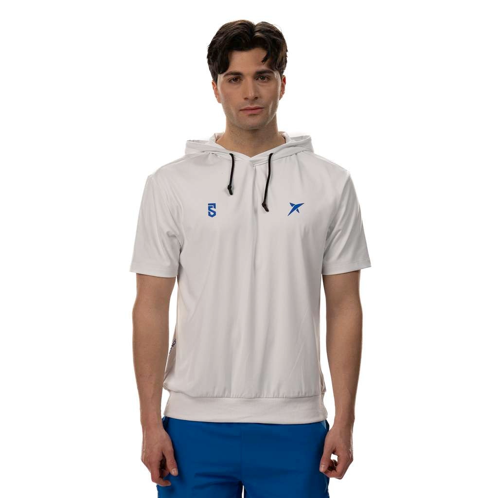 Imagen 0 de Sudadera de pádel hombre Aker Drop Shot Blanco
