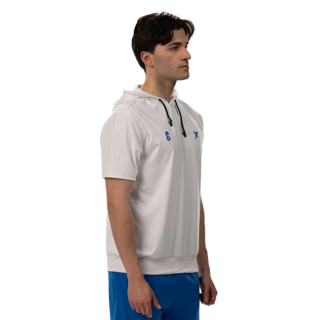 Sudadera de pádel hombre Aker Drop Shot - Blanco Blanco-7