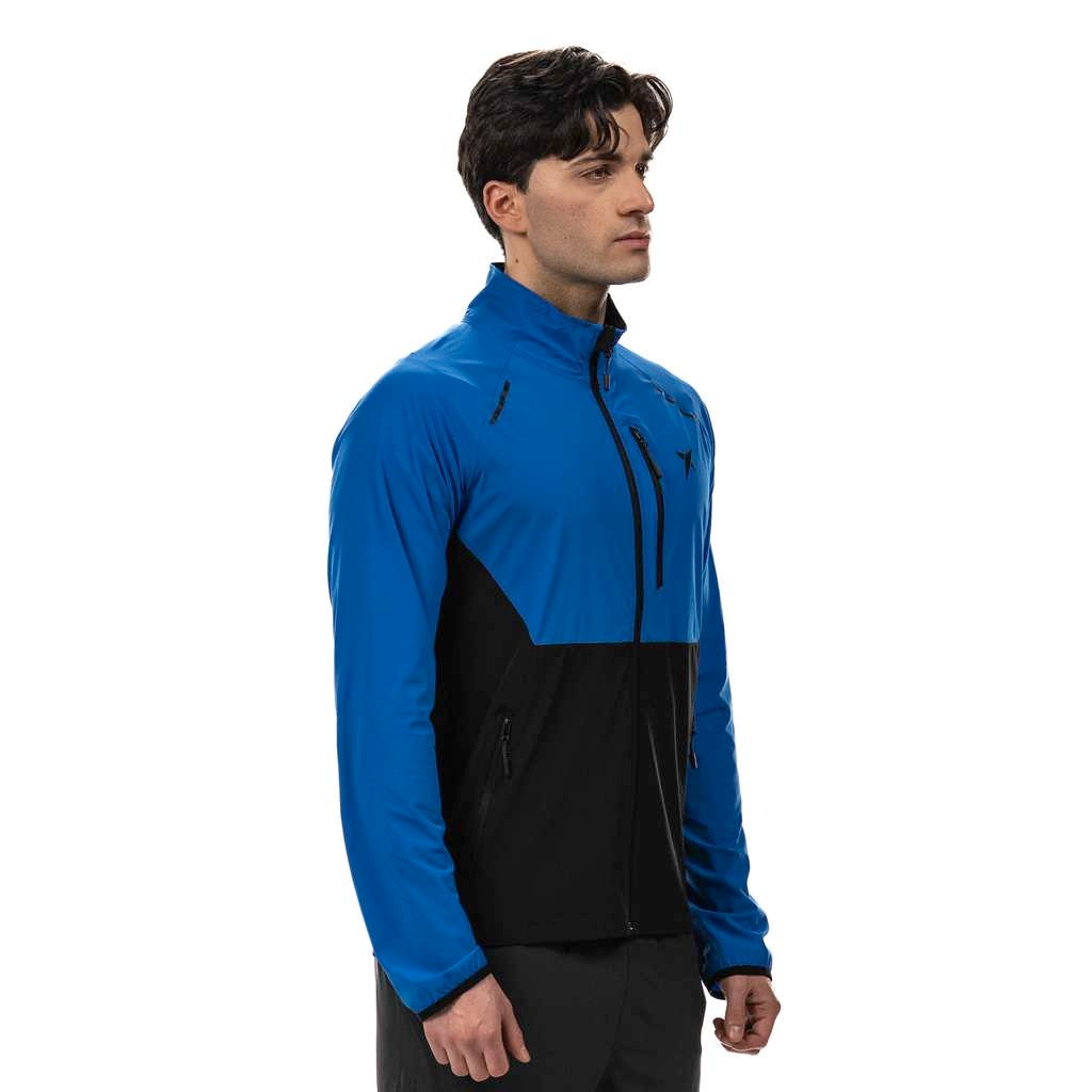 Chaqueta de pádel hombre Aker Drop Shot - Azul Azul-2