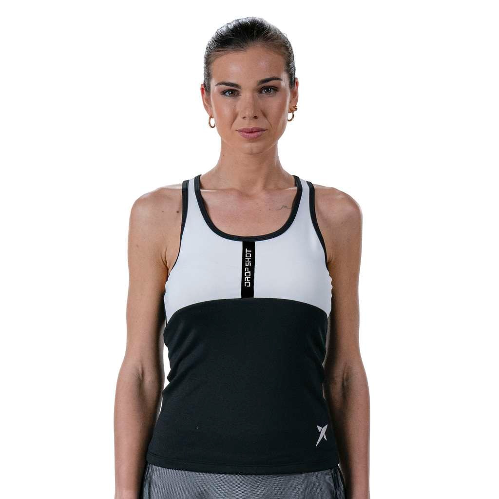 Imagen 1 de Camiseta de pádel mujer Onix Drop Shot - Negro Negro