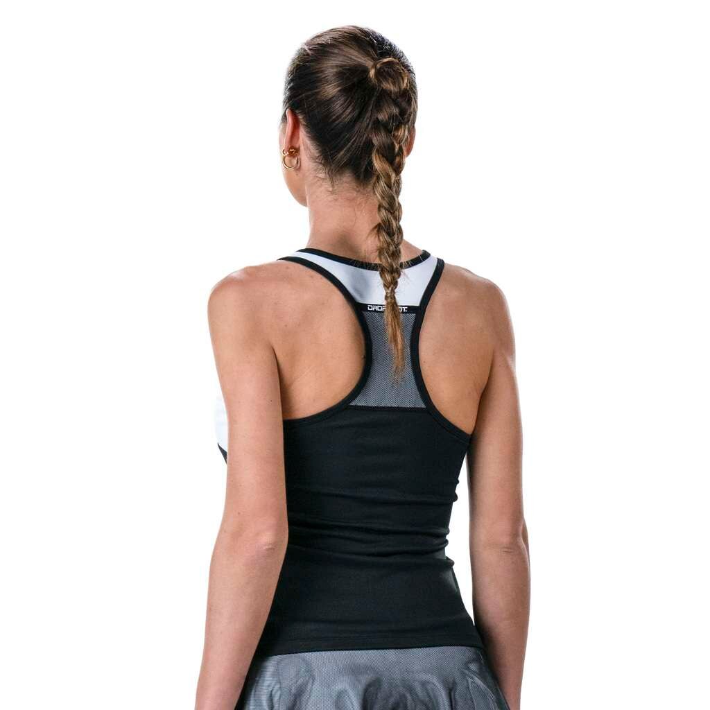 Imagen 3 de Camiseta de pádel mujer Onix Drop Shot - Negro Negro