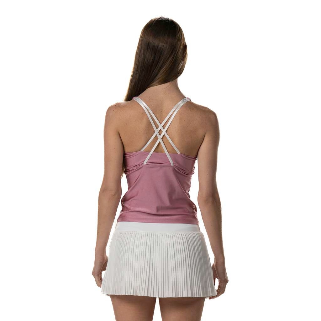 Imagen 3 de Top de pádel mujer Radiant Drop Shot - Rosa Rosa