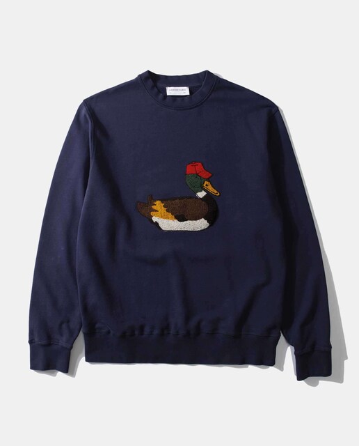 Imagen 0 de Sudadera de algodón de hombre sin capucha