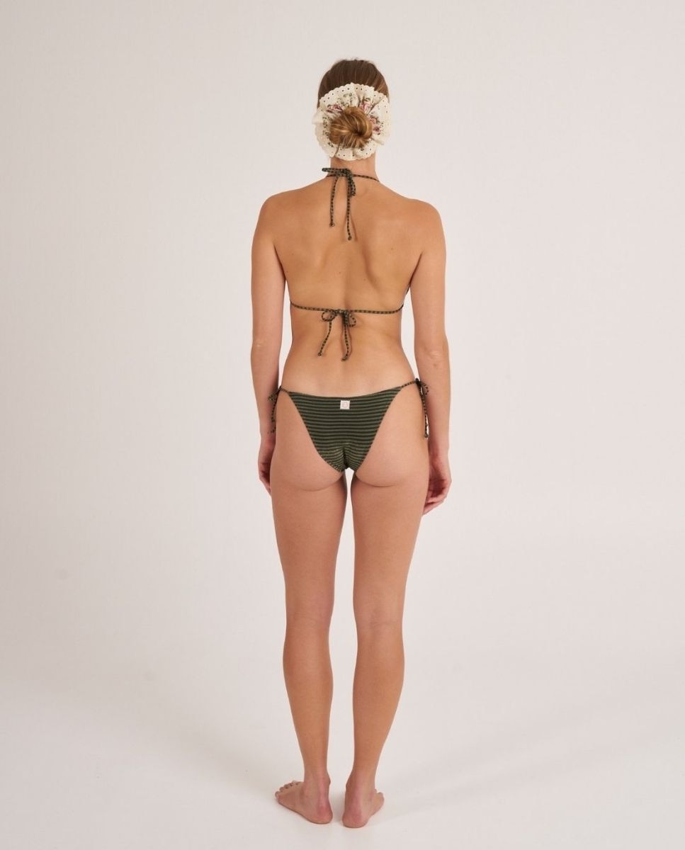 Top de bikini con aros en los tirantes. - Bohodot - Caqui Caqui-2