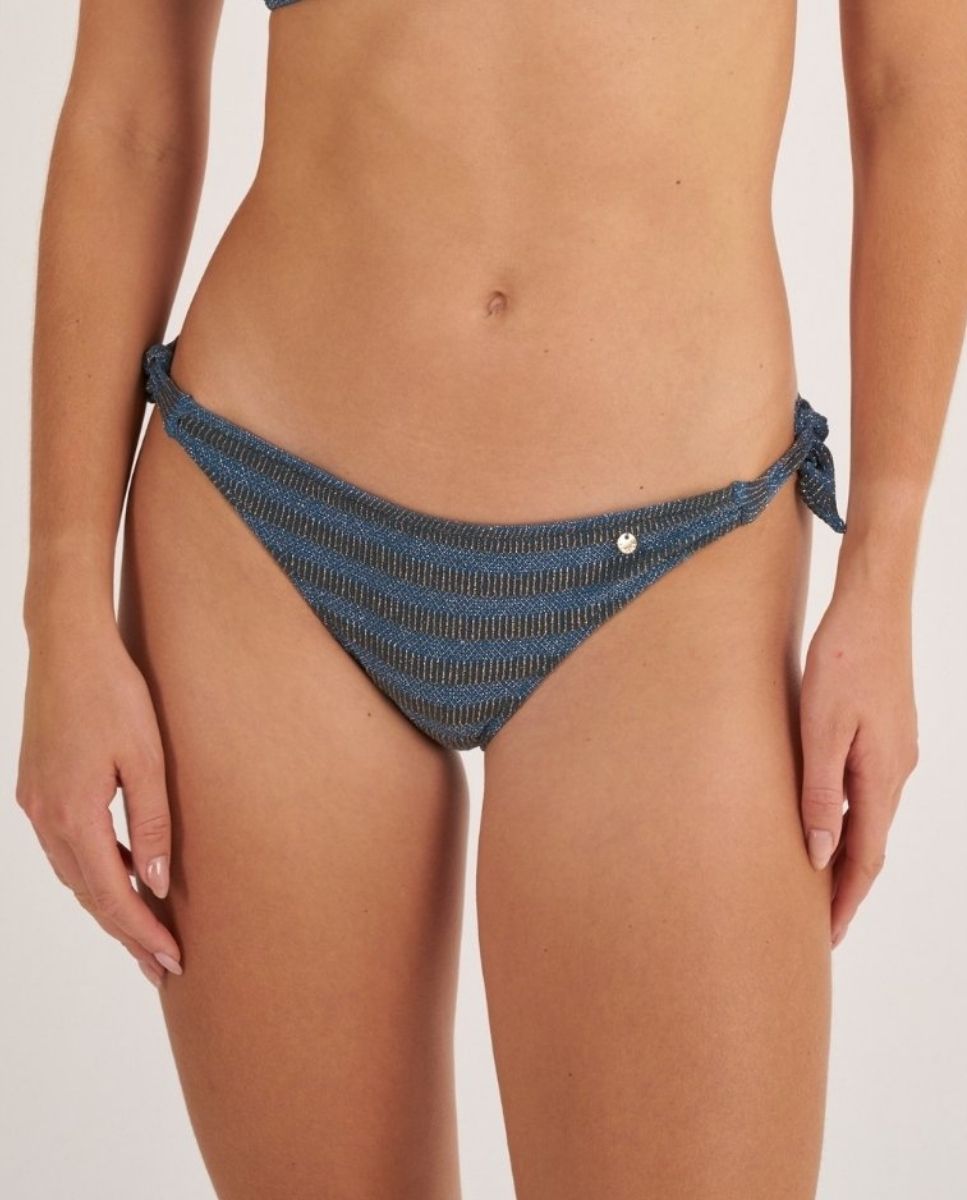 Braga de bikini clásica con lazos. - Bohodot - Azulón Azulón-1