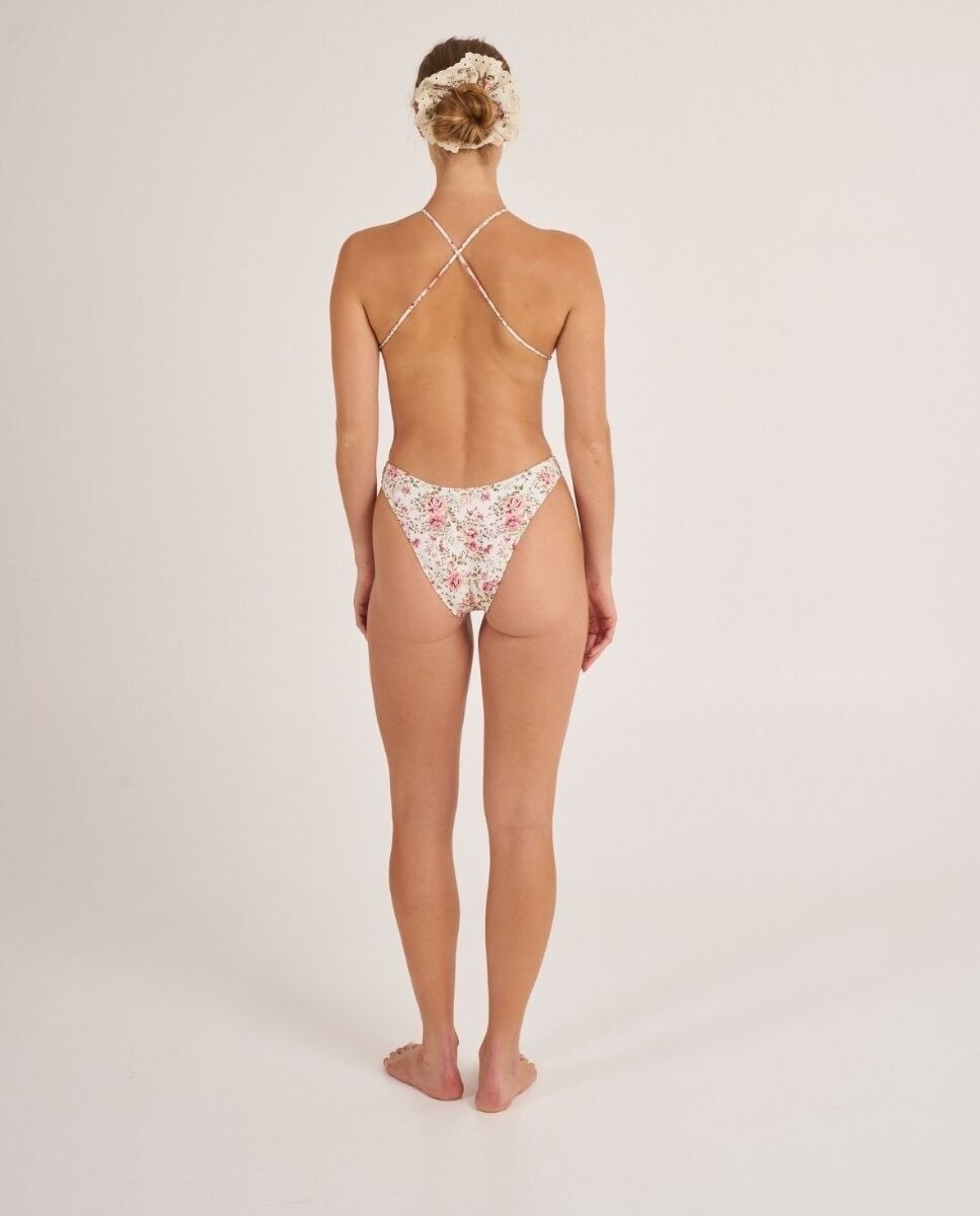 Bañador entero con escote halter. - Bohodot - Crudo Crudo-2