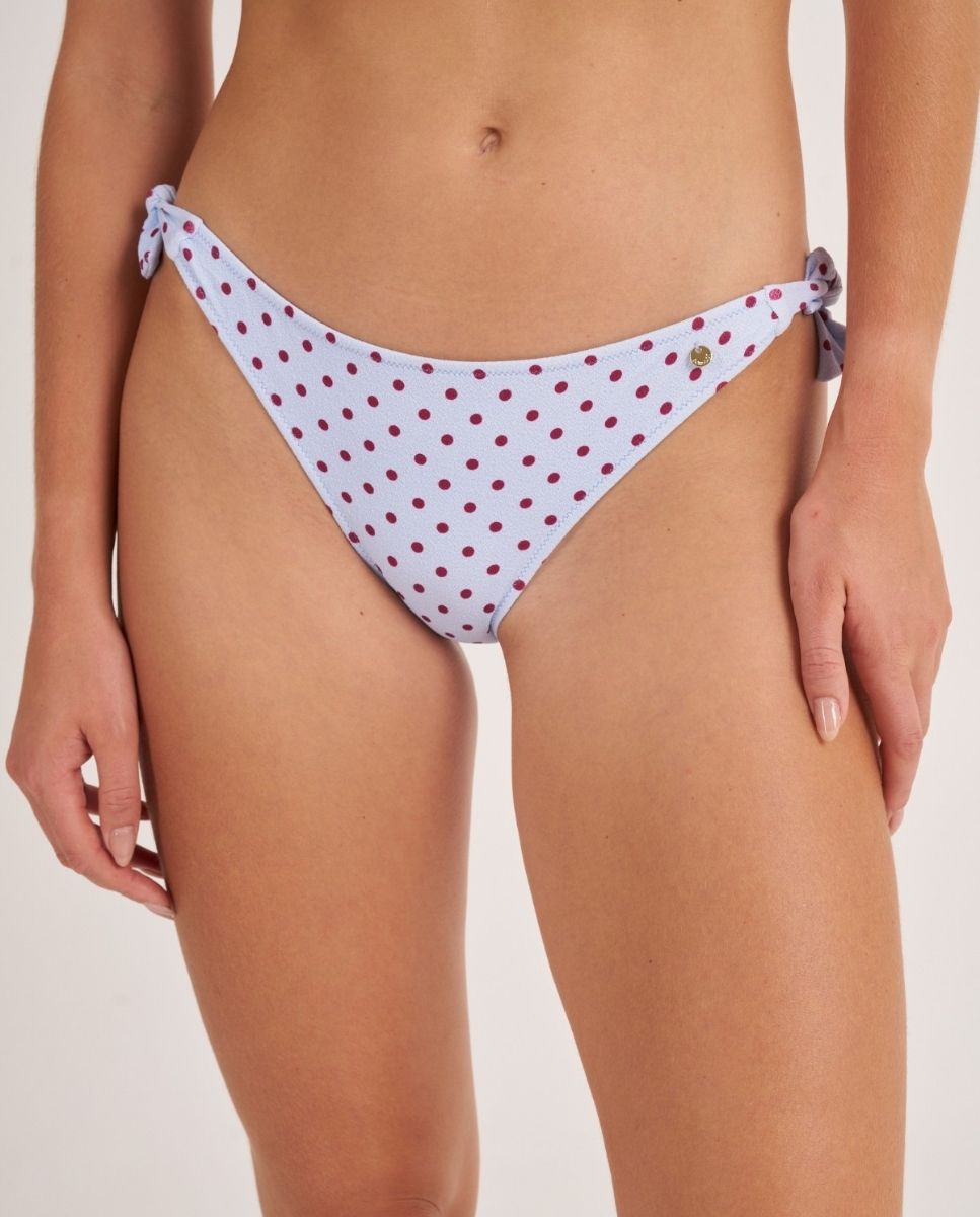 Braga de bikini clásica en tonos pastel. - Bohodot - Burdeos Burdeos-1