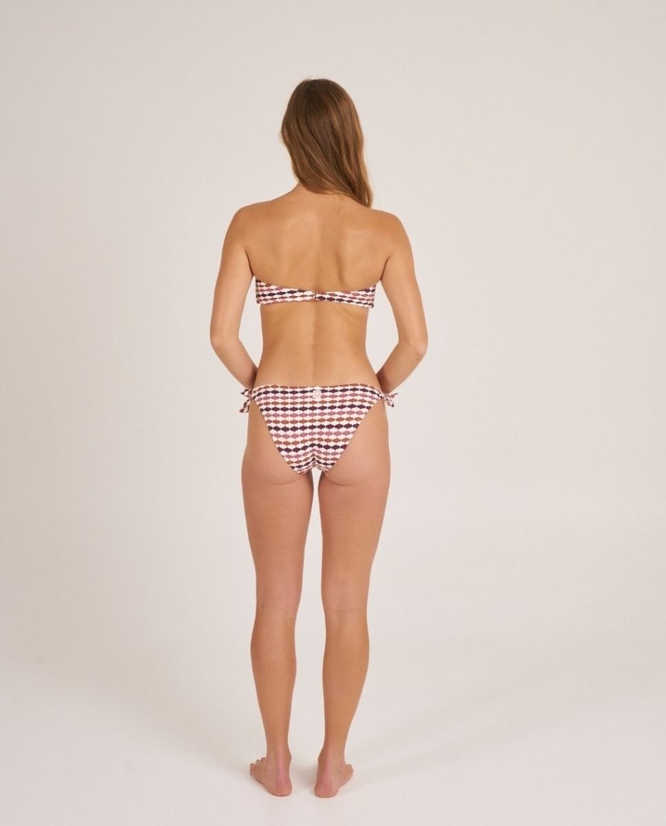 Top de bikini bandeau con un aro. - Bohodot - Teja Teja-2