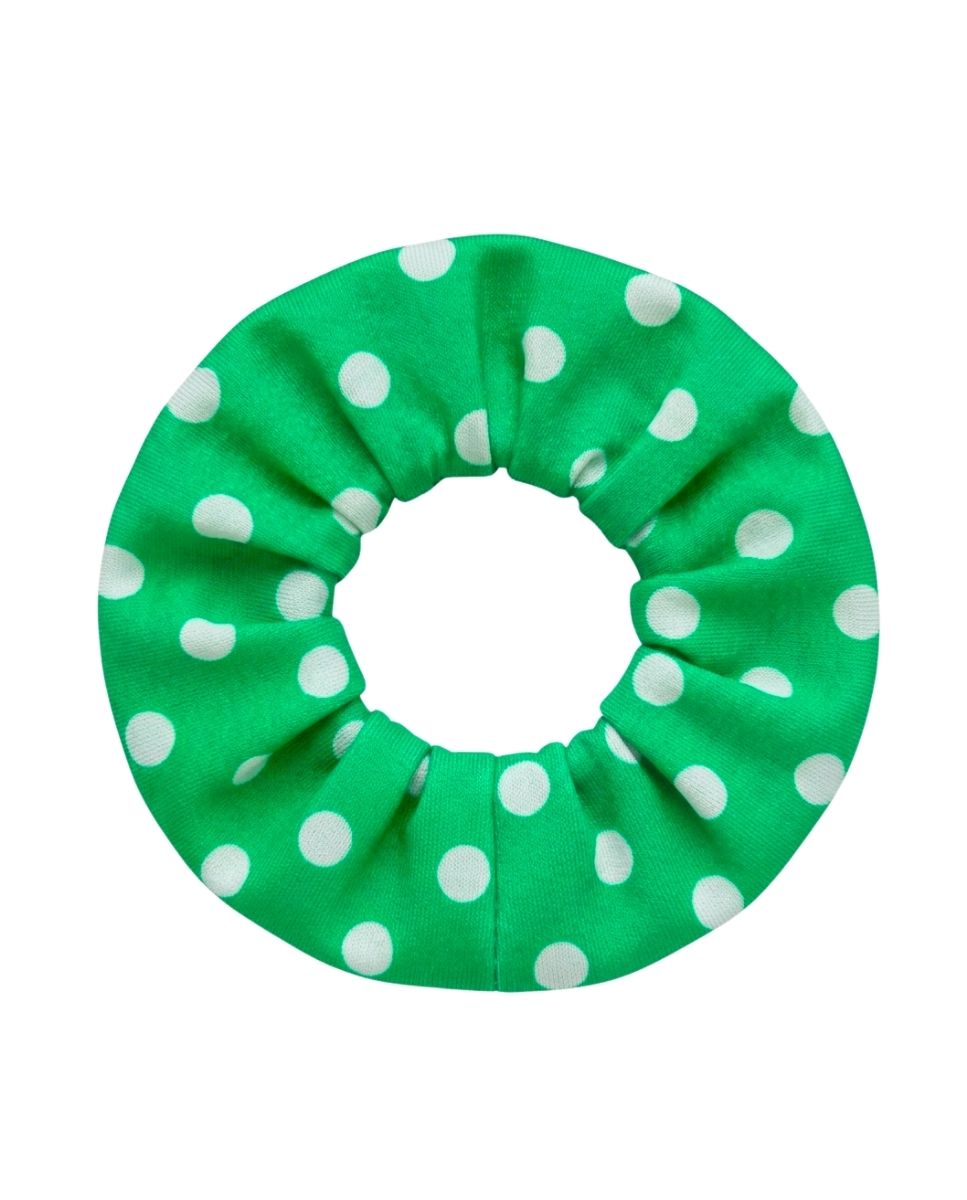 Coletero con topos beige sobre fondo verde - Bohodot - Blanco / Verde Blanco / Verde-1