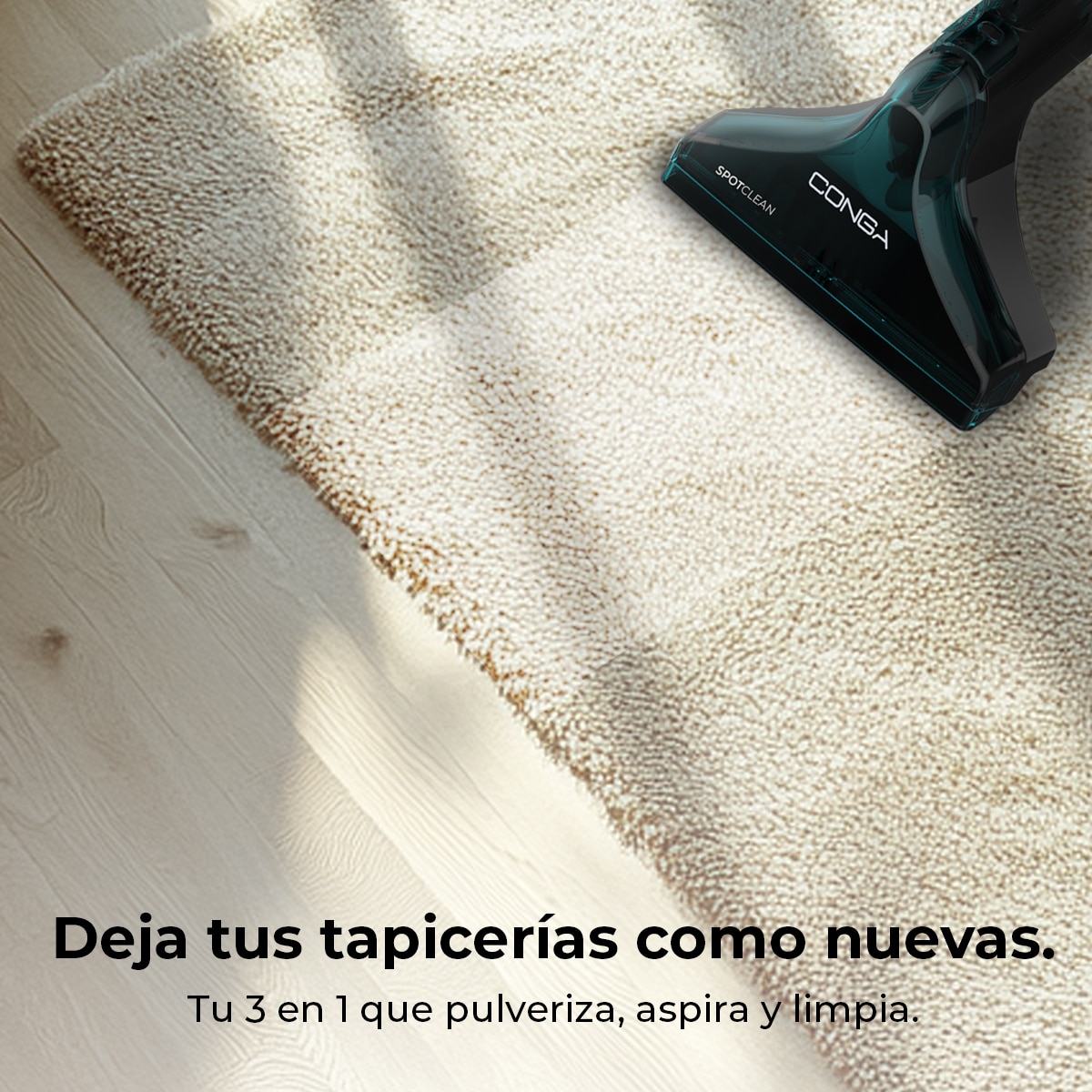 Aspirador para trapicerías con cable Cecotec Conga 6000 Carpet&Spot Clean XXL Advance - Negro Negro-2