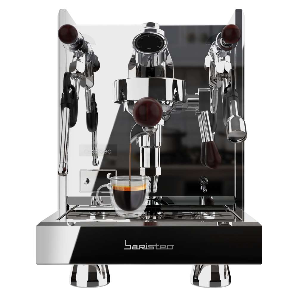 Cafetera barista Cecotec Baristeo Iconic - Plata Plata-1