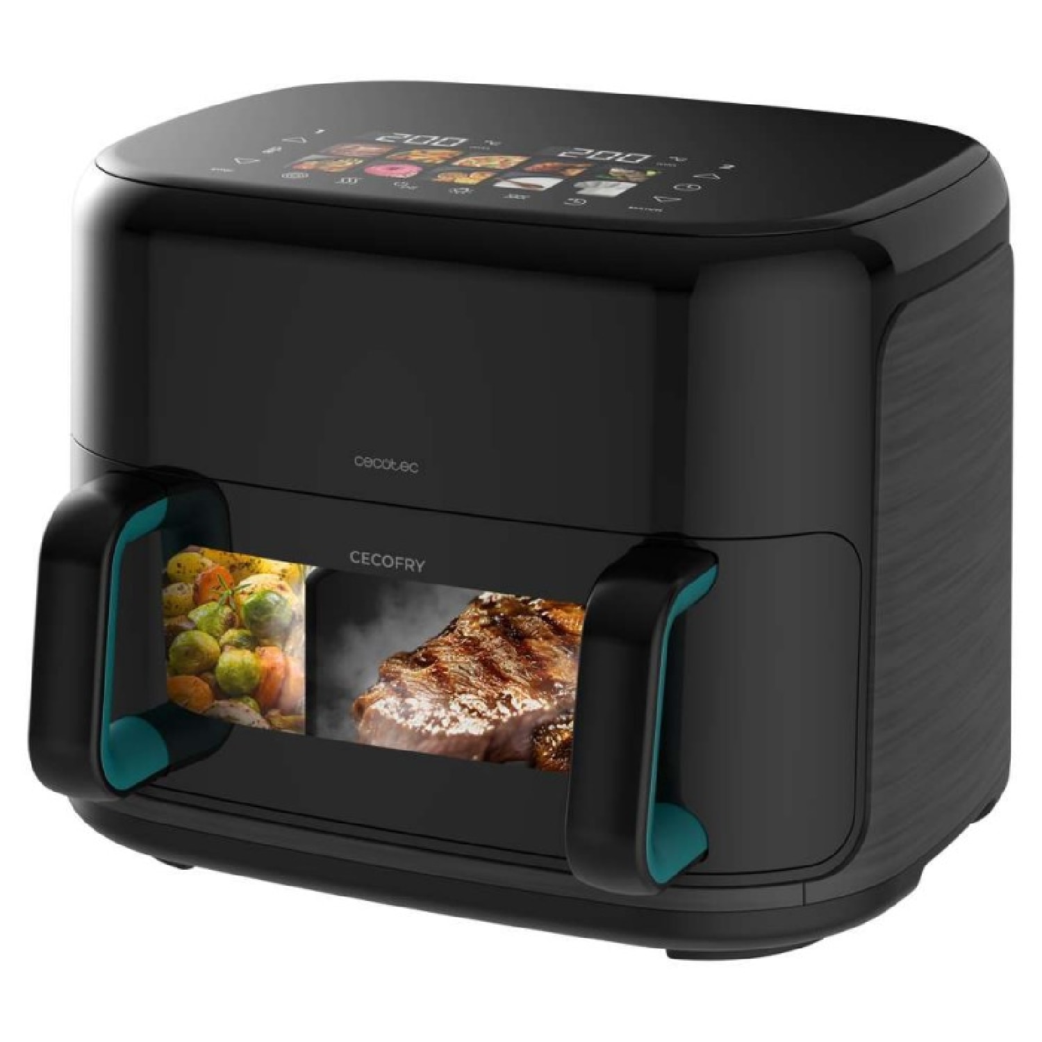 Freidora de aire Cecotec Cecofry&Grill Smokin Prime 11000 capacidad 11L - Negro Negro-5