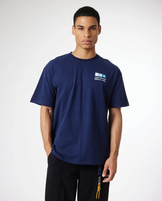 Imagen 0 de Camiseta de hombre Square azul marino