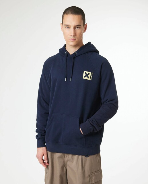 Imagen 0 de Sudadera de hombre con capucha Nature azul marino