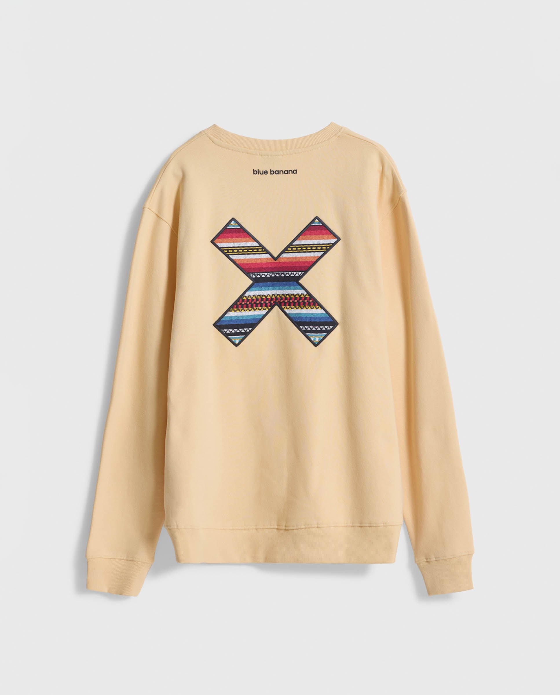 Sudadera de hombre classic claro - Blue Banana - Amarillo Amarillo-2