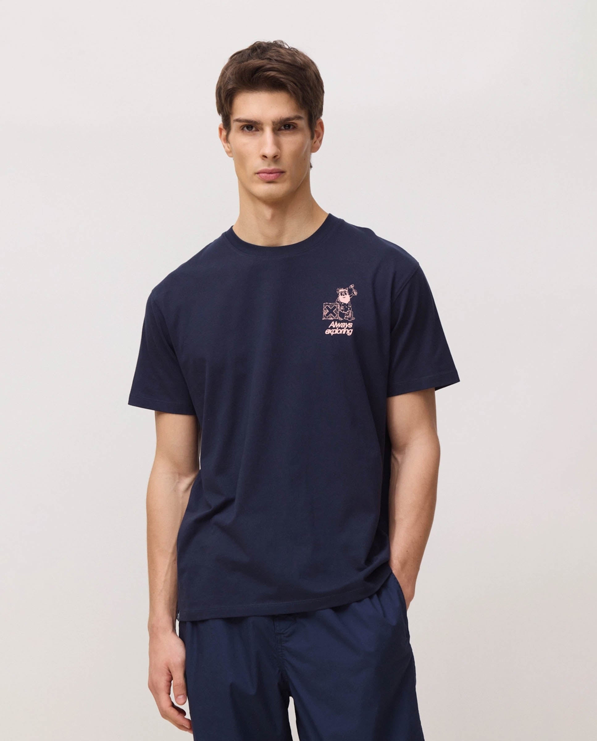 Blue Banana - Camiseta de hombre cavern navy.