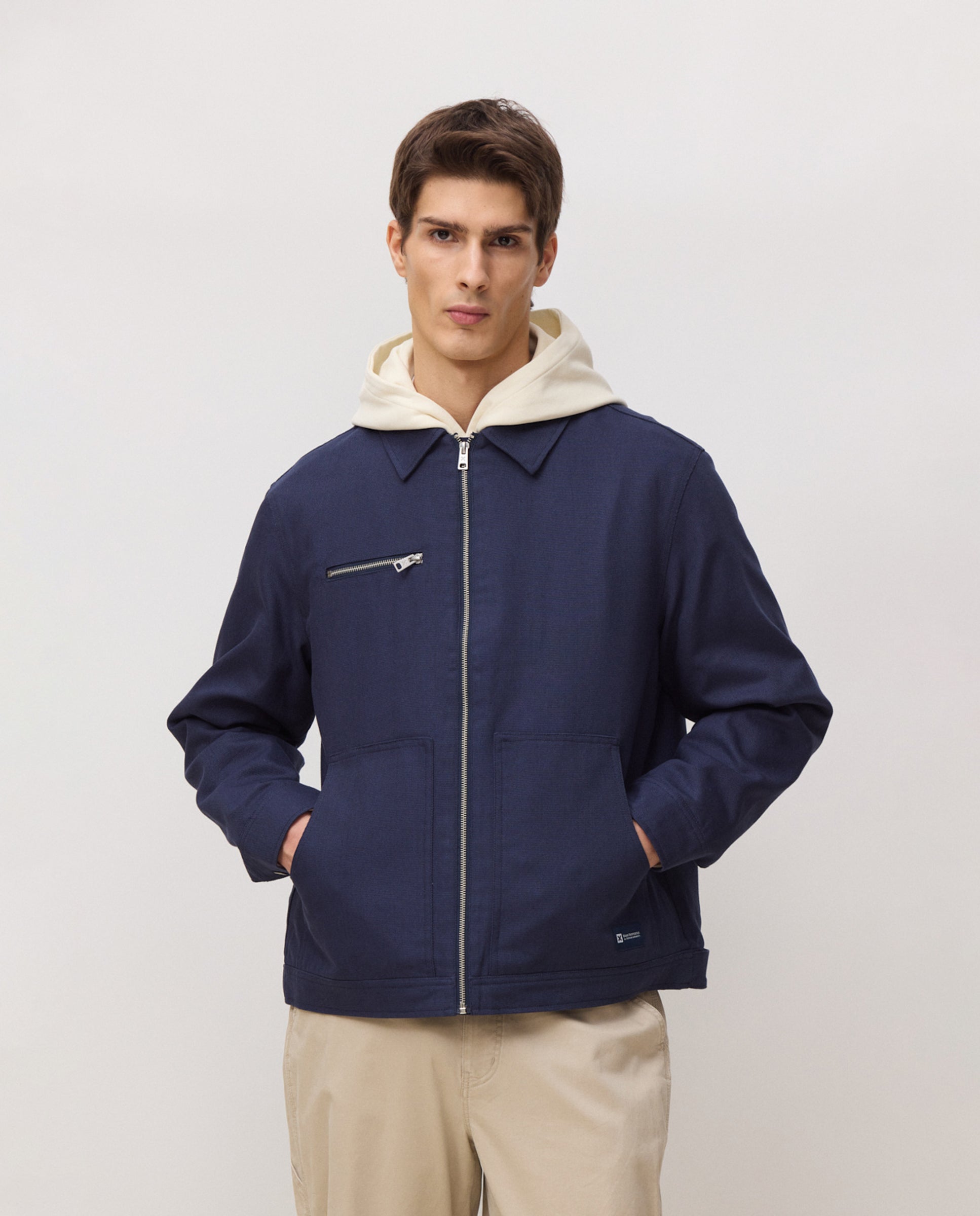 Blue Banana - Chaqueta de hombre hayden navy.