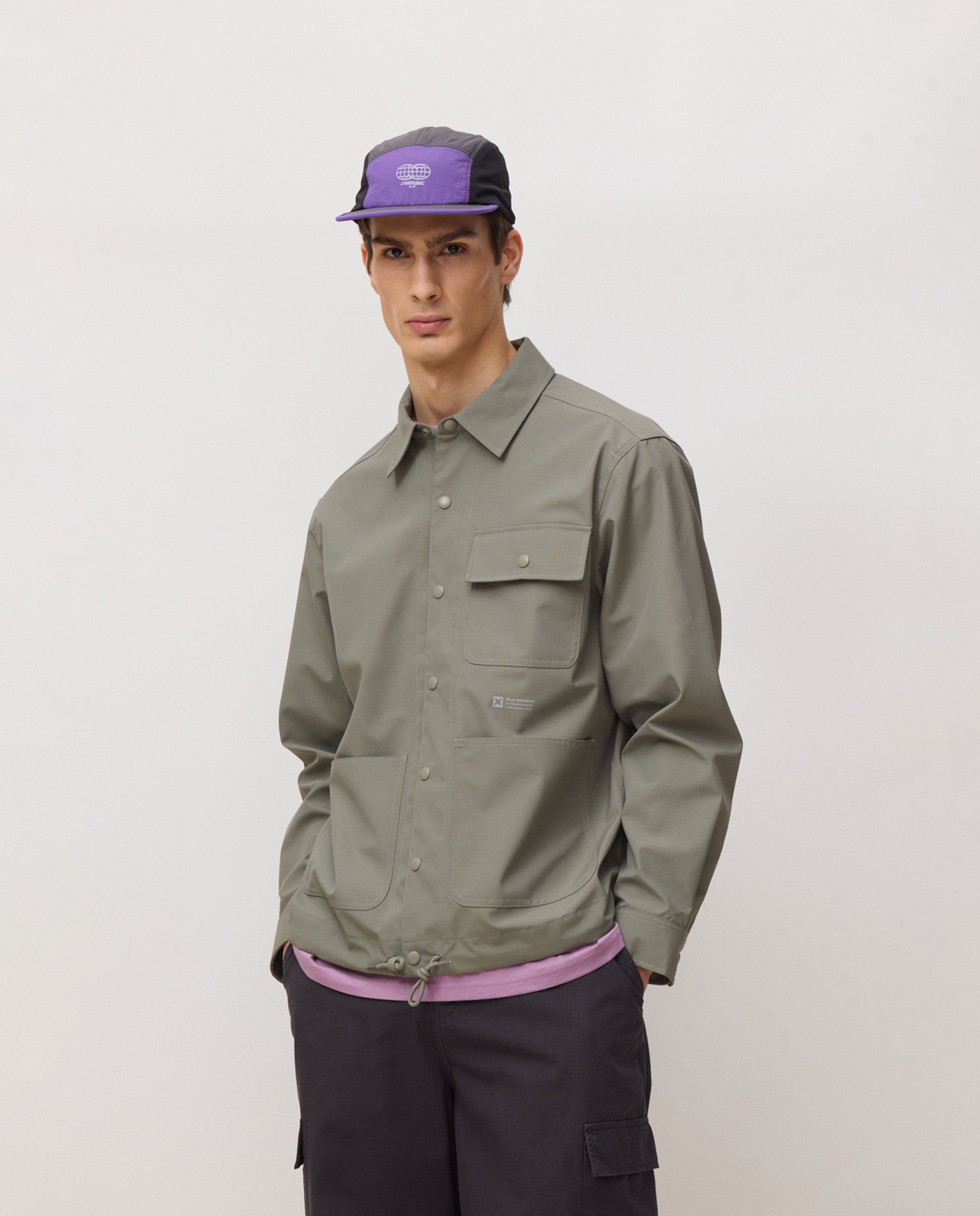 Blue Banana - Chaqueta de hombre mountain olive.