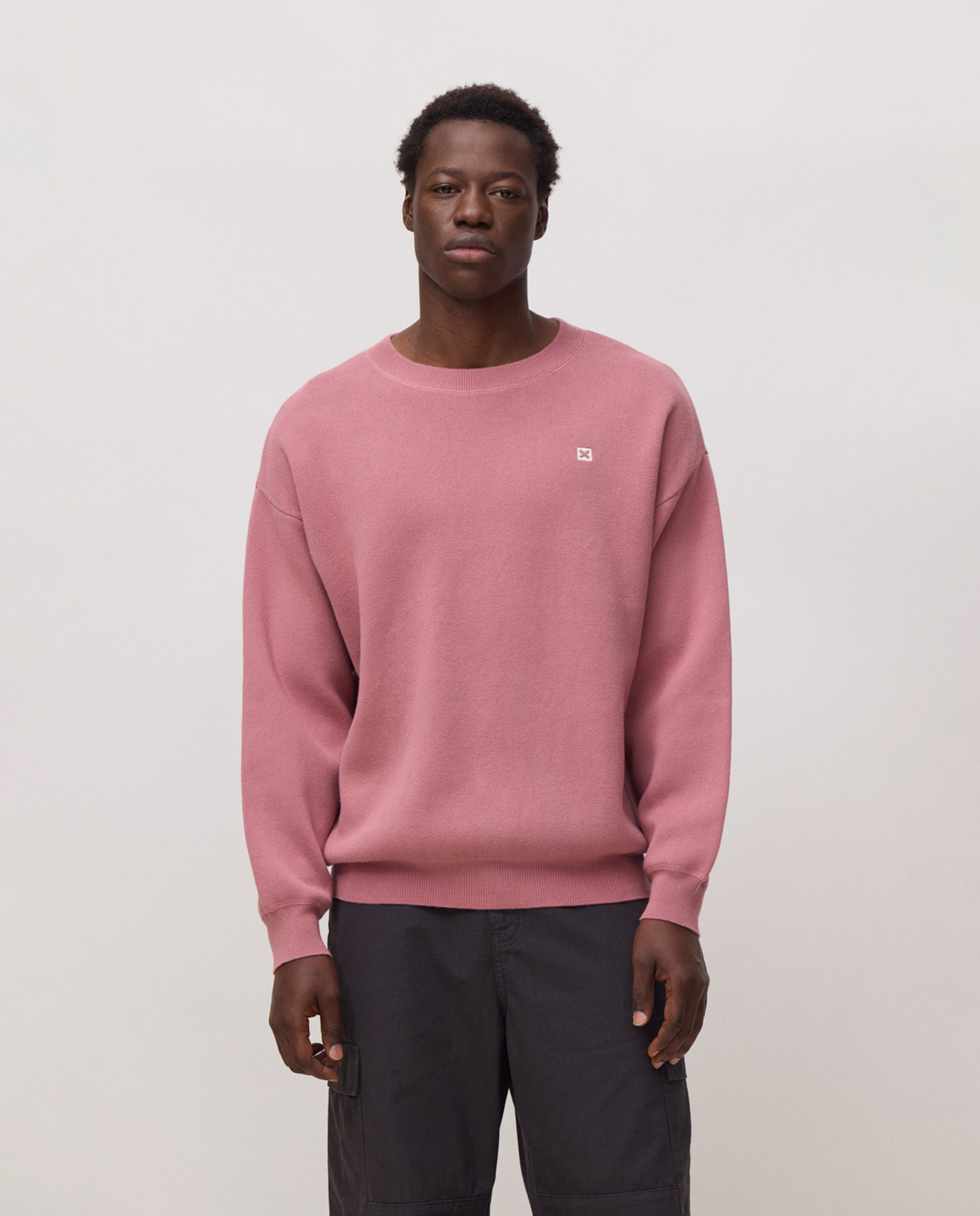 Blue Banana - Jersey de hombre de punto core sienna.