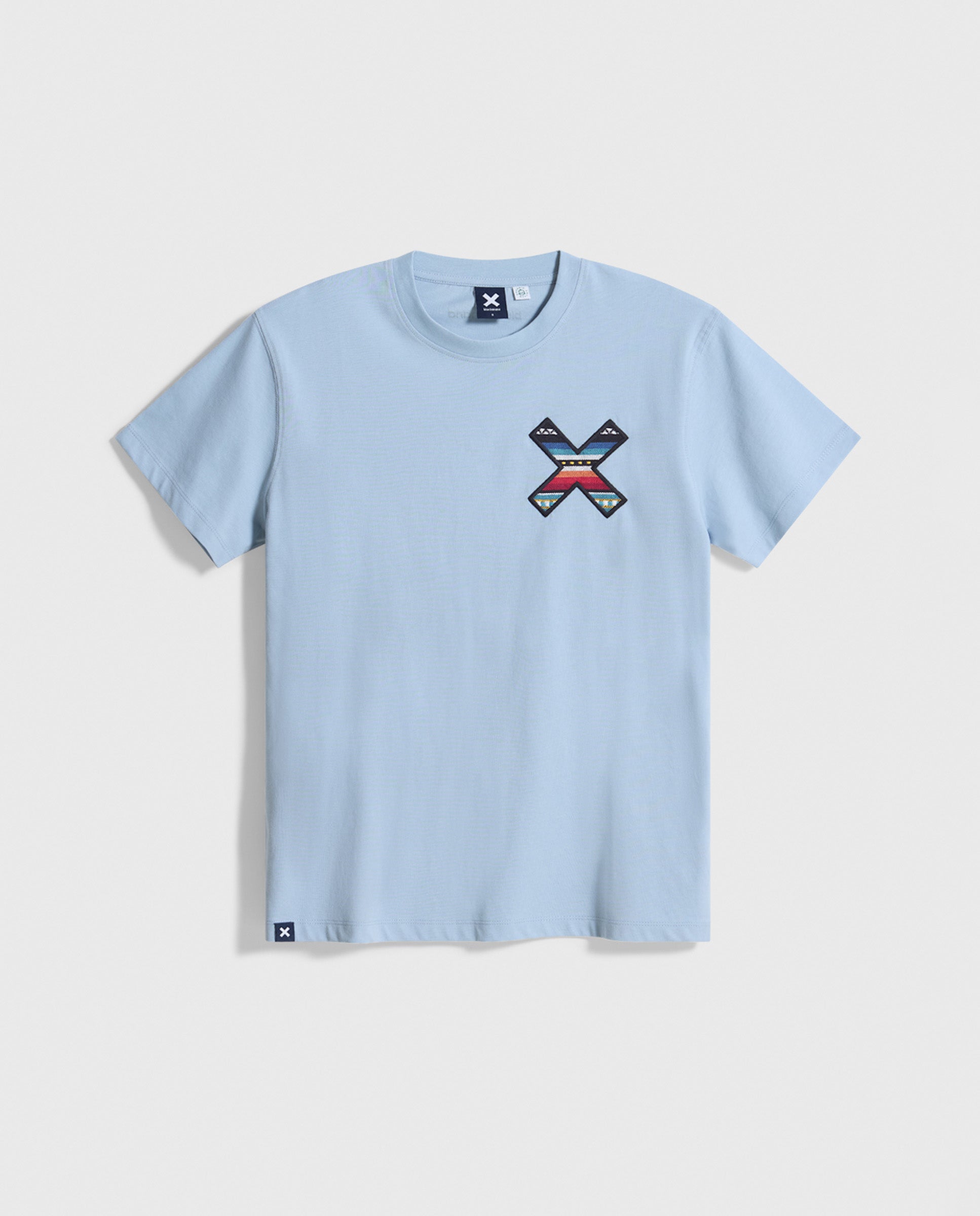 Imagen 0 de Camiseta de 100% algodón orgánico classic ice blue Azul claro