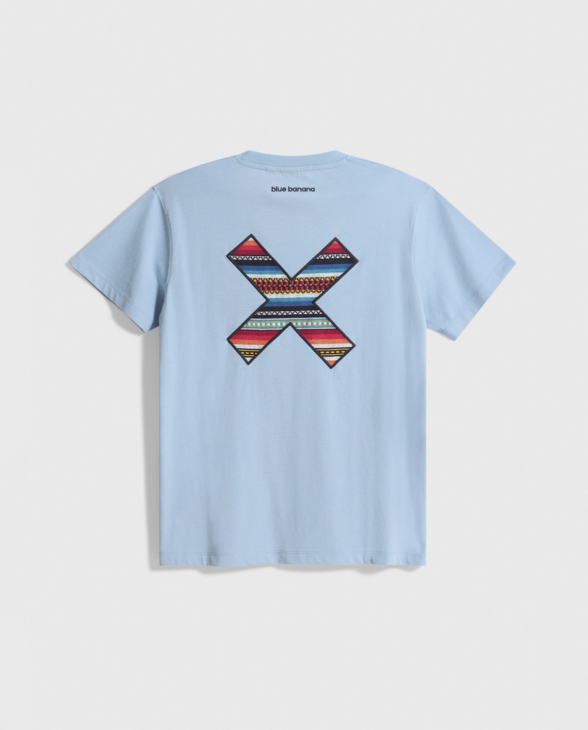 Camiseta de 100% algodón orgánico classic ice blue - Blue Banana - Azul claro Azul claro-2