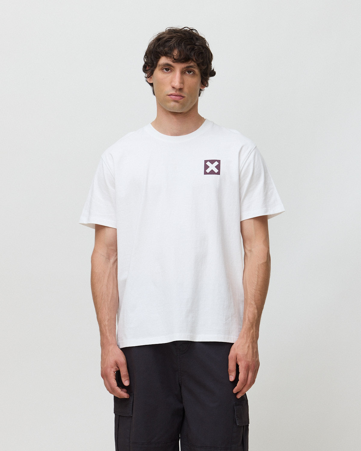Imagen 1 de Camiseta de hombre de 100% algodón orgánico nature blanca Blanco