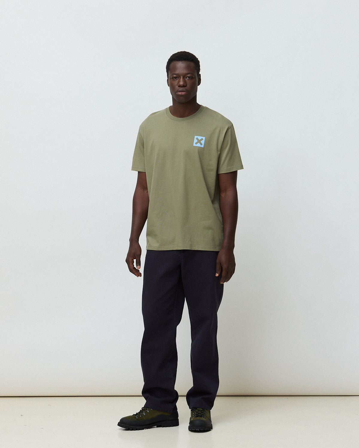 Imagen 3 de Camiseta de hombre de 100% algodón orgánico nature olive green - Blue Banana - Verde Oliva Verde Oliva