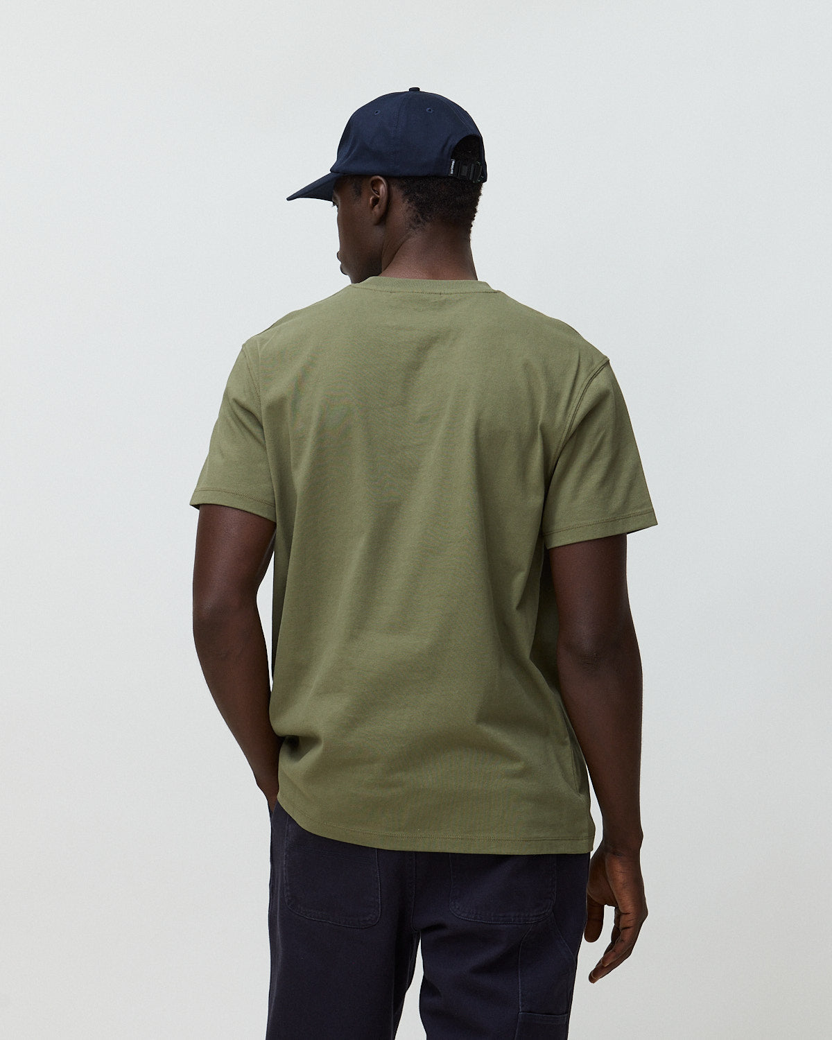 Imagen 2 de Camiseta de hombre de 100% algodón orgánico logo olive green - Blue Banana - Verde Oliva Verde Oliva