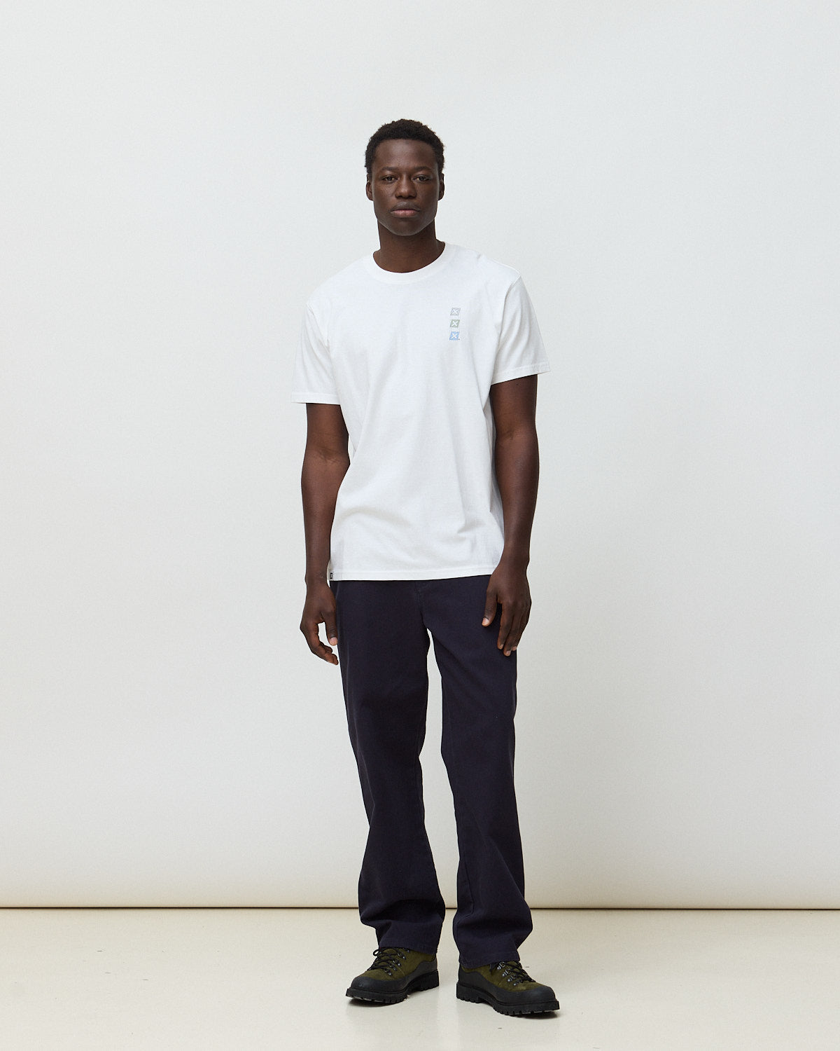Imagen 3 de Camiseta de hombre de 100% algodón orgánico map blanca - Blue Banana - Blanco Blanco