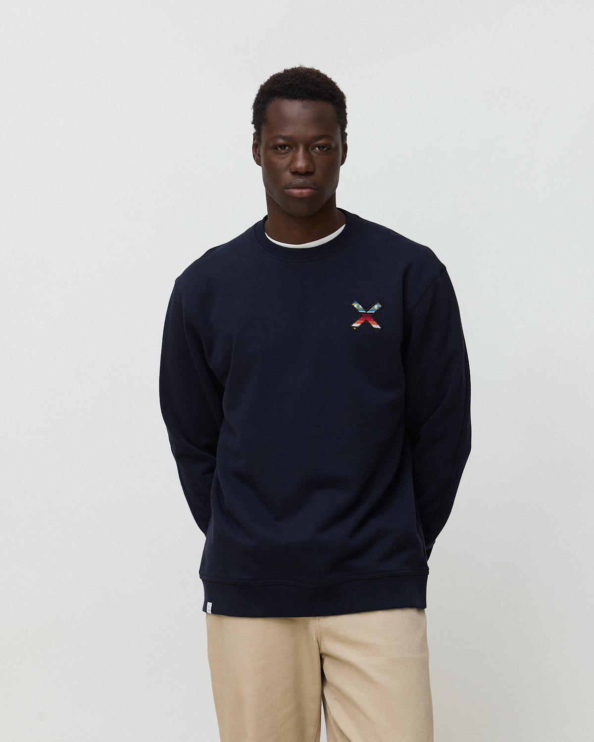 Imagen 1 de Sudadera de hombre de 100% algodón orgánico nederland azul marino Azul marino