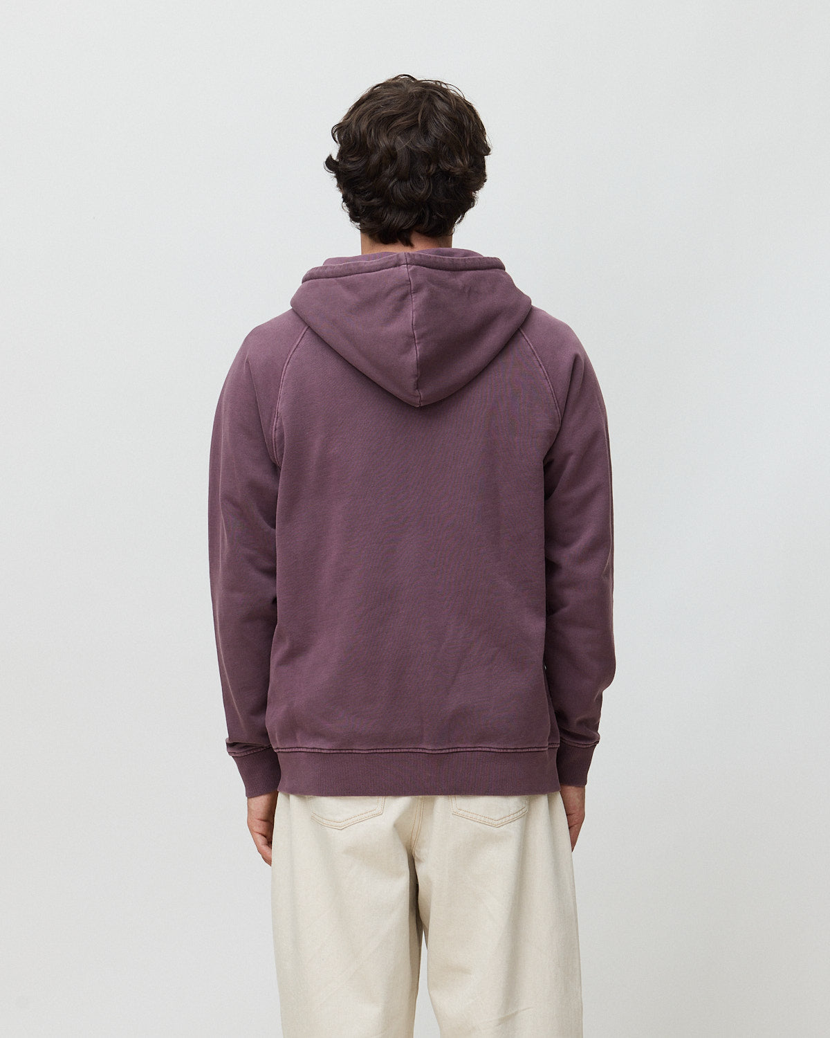 Sudadera con capucha de hombre de 100% algodón orgánico iconic full zip cherry - Blue Banana - Cereza / Rosa Cereza / Rosa-2