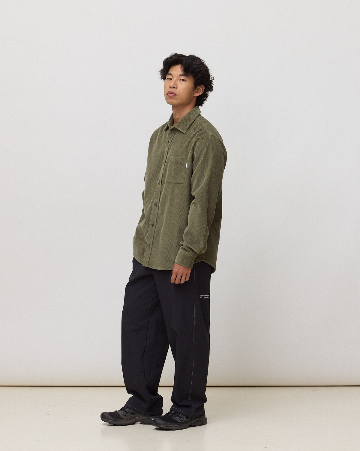 Sobrecamisa de hombre river olive green - Blue Banana - Verde Oliva Verde Oliva-3
