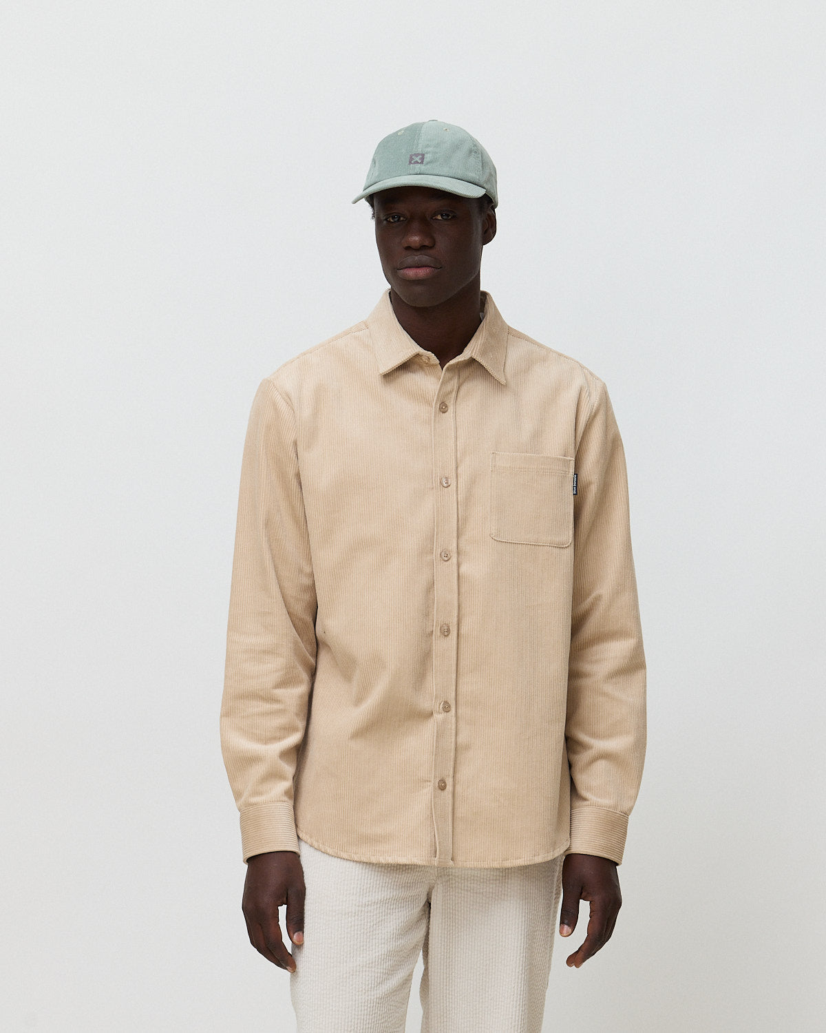 Sobrecamisa de hombre river - Blue Banana - Camel Camel-1