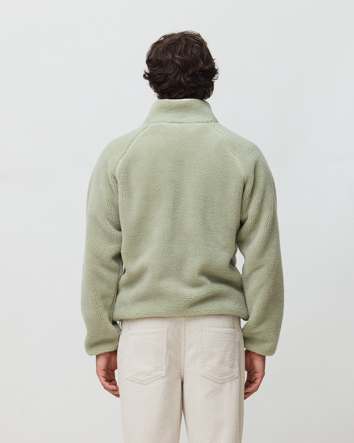 Chaqueta polar de hombre core sage - Blue Banana - Verde claro Verde claro-2