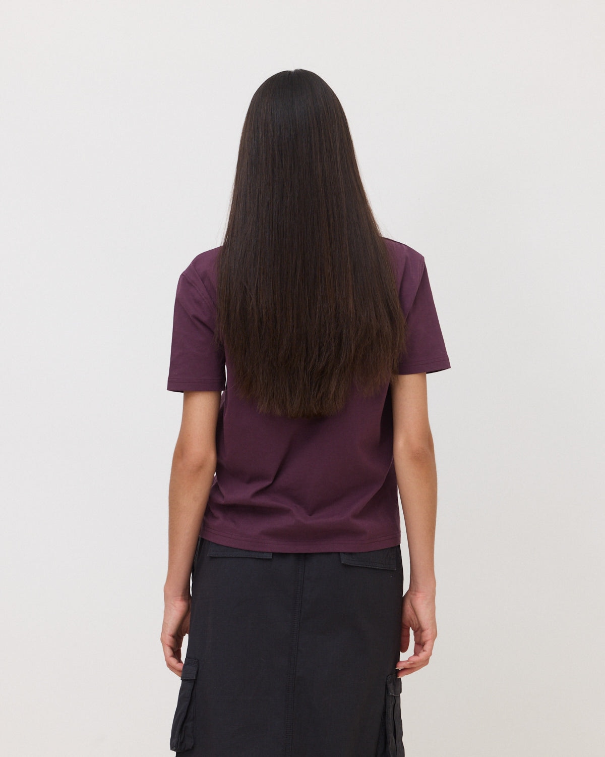 Camiseta de mujer de algodón orgánico field cherry - Blue Banana - Cereza / Rosa Cereza / Rosa-2
