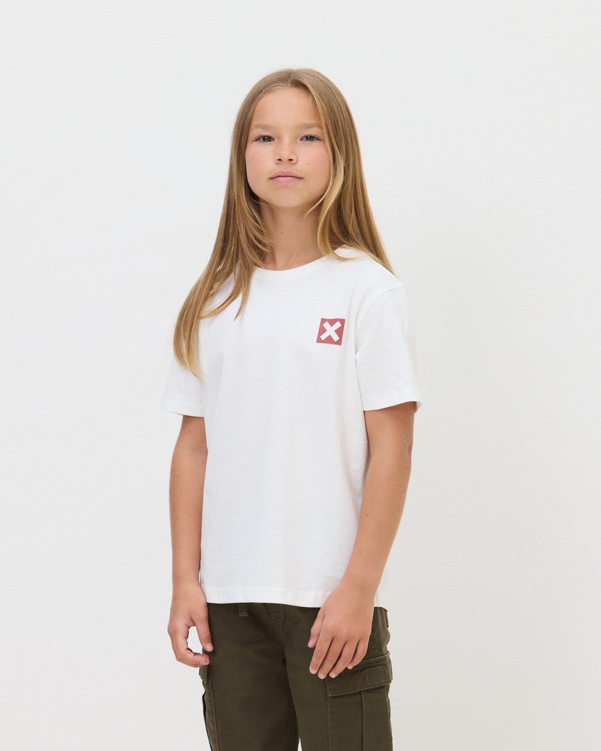 Imagen 0 de Camiseta de 100% algodón orgánico nature blanca Blanco