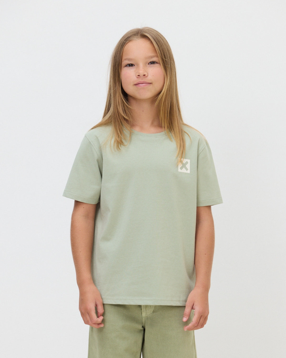 Camiseta de 100% algodón orgánico nature sage - Blue Banana - Verde claro Verde claro-1