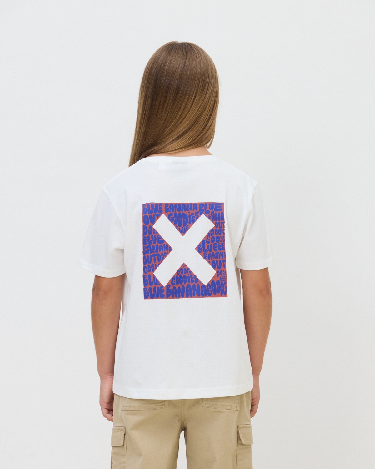 Camiseta de 100% algodón orgánico bubble blanca - Blue Banana - Blanco Blanco-2