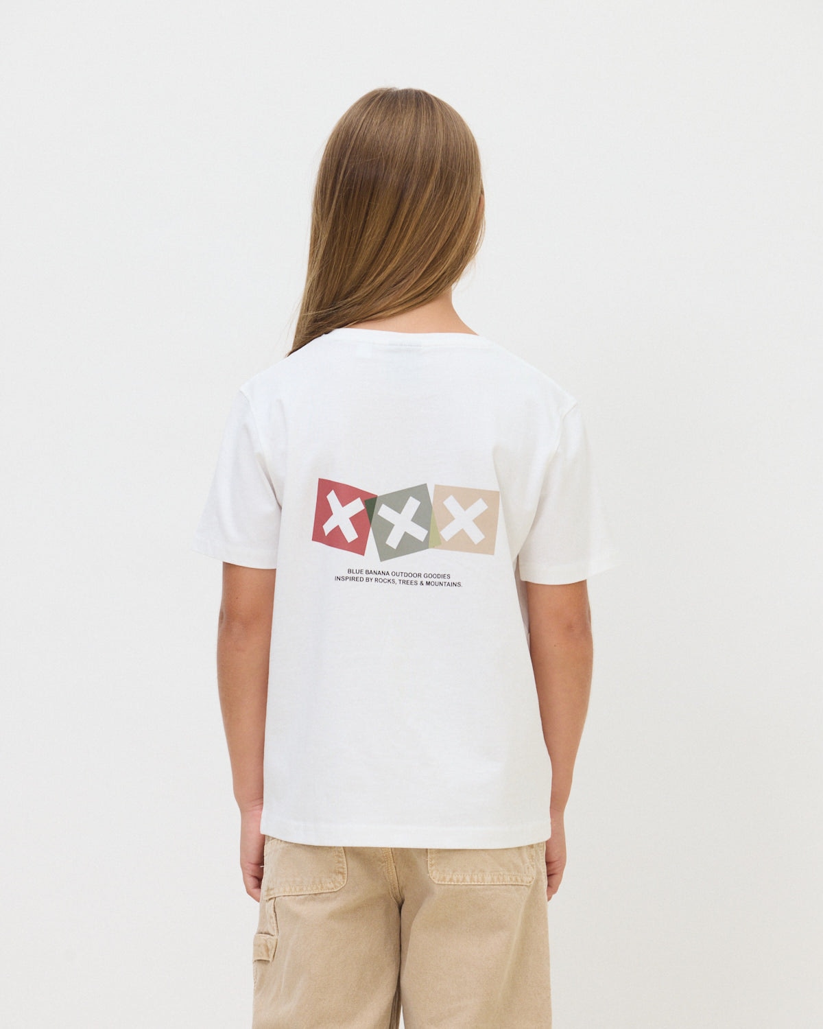 Camiseta de 100% algodón orgánico dice blanca - Blue Banana - Blanco Blanco-2