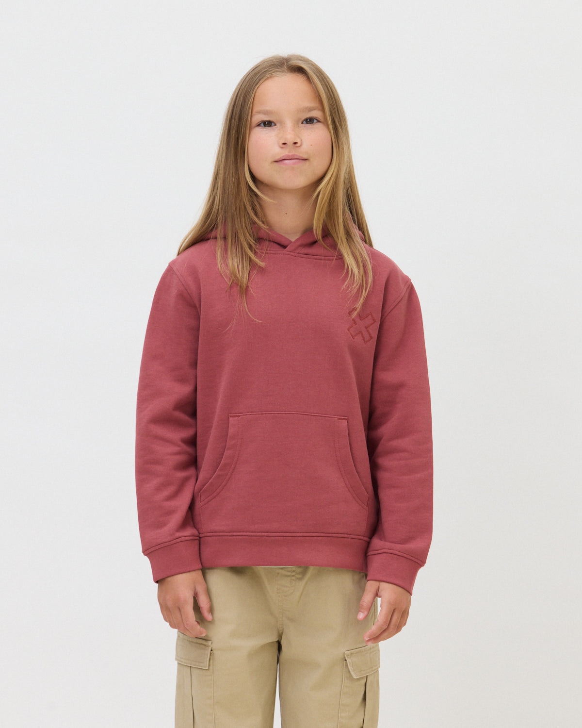 Sudadera con capucha de 100% algodón orgánico reef wine - Blue Banana - Vino Vino-1