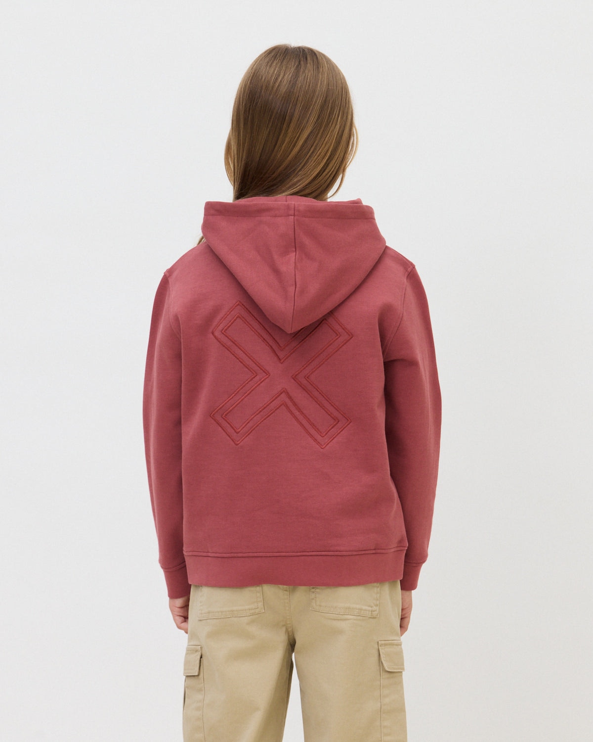 Sudadera con capucha de 100% algodón orgánico reef wine - Blue Banana - Vino Vino-2