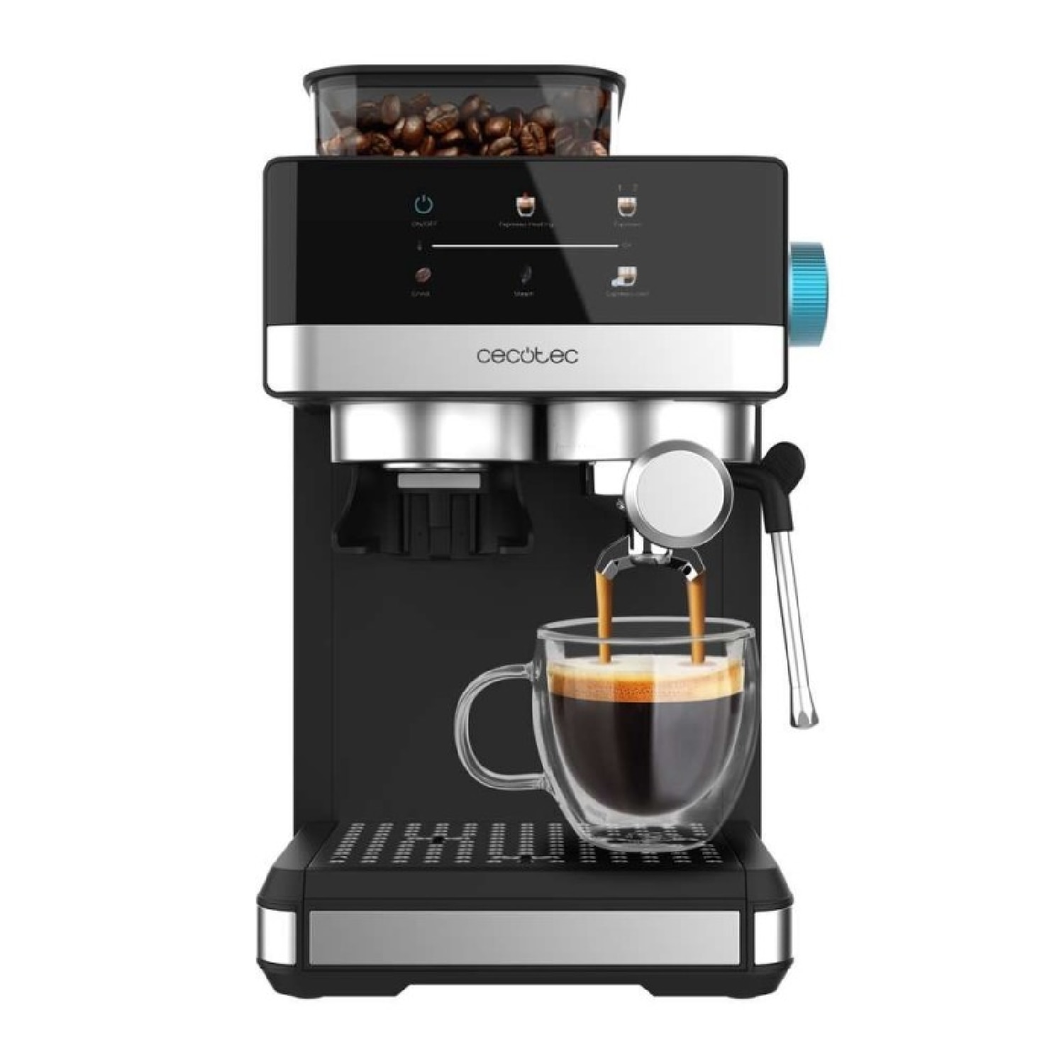 Cecotec - Cafetera express Cecotec Power Espresso 20 Grind.