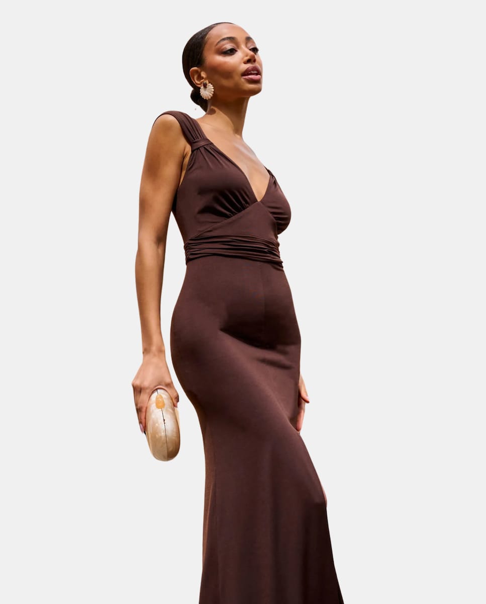 Vestidos Largos Marcas Corte Ingles Moda Mujer Vestido Largo Con